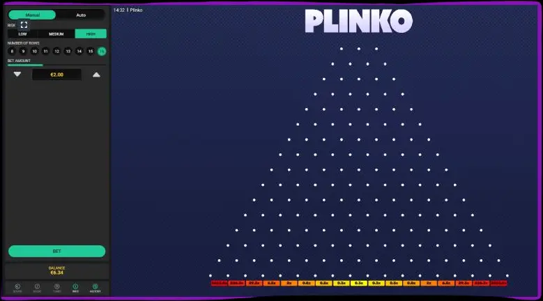 Les meilleurs casinos pour jouer à Plinko.